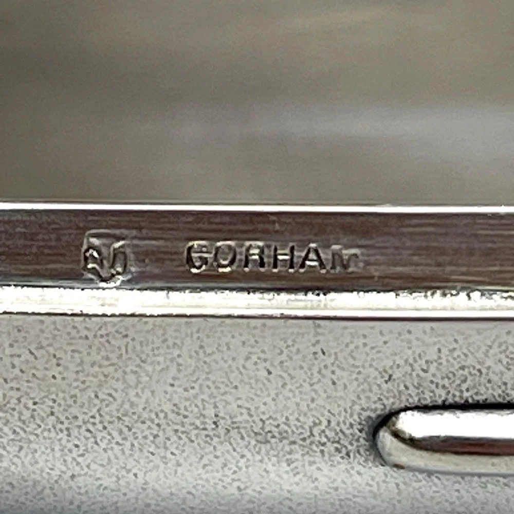 Antique Gorham Silverplate Monogram Travel Soap Box Possibly Late 19th Century
